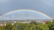 Double Rainbow Viral Video: Central Texas Witnesses Rare Atmospheric Phenomenon Over Lake Travis