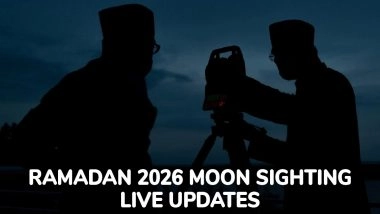 Ramadan Moon Sighting 2026 Live News Updates: Sidang Isbat Session Begins in Indonesia To Determine Ramzan Start Date