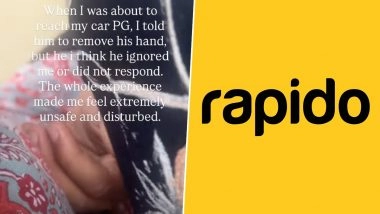 &lsquo;Whole Experience Made Me Feel Extremely Unsafe&rsquo;: Woman Passenger Claims S*xual Harassment by Rapido Rider, Video Goes Viral
