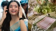 VIROSH Wedding: Rashmika Mandanna Gives Sneak Peek into Japanese Cuisine for Guests (See Pics)