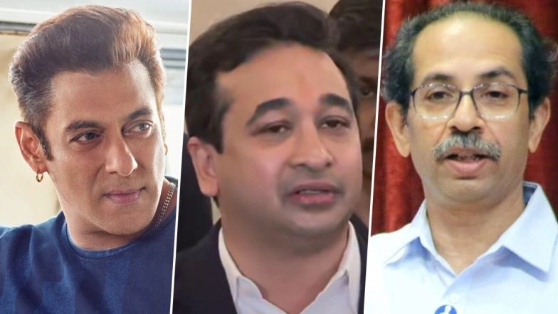 ‘Salman Khan Is a Bigger Hindu Than Uddhav Thackeray’: Nitesh Rane Slams Shiv Sena (UBT) Leader Over RSS Centenary Event Absence (Video)