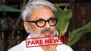 Sanjay Leela Bhansali in Hospital After Heart Attack &ndash; Is It True? Fact Check Reveals the Truth