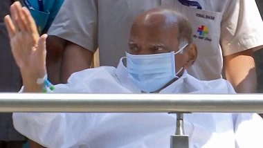 Sharad Pawar Health Update: NCP (SP) President Hospitalised in Pune’s Ruby Hall Clinic After Experiencing Mild Dehydration