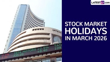 Stock Market Holidays March 2026: Full List and Holiday Dates