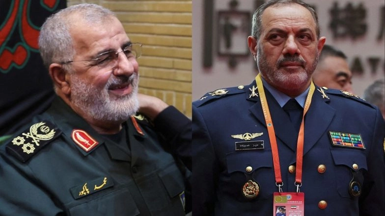 Iran Leadership Targeted: Iranian Defence Minister Amir Nasirzadeh, IRGC Commander Mohammed Pakpour Killed in Israeli Strikes, Says Reports