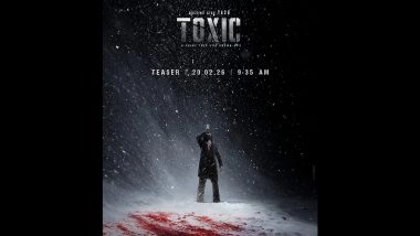 ‘Toxic’ Teaser Out Tomorrow at THIS Time! New Poster Reveals Yash Standing Firm in Bloody Battlefield (See Post)