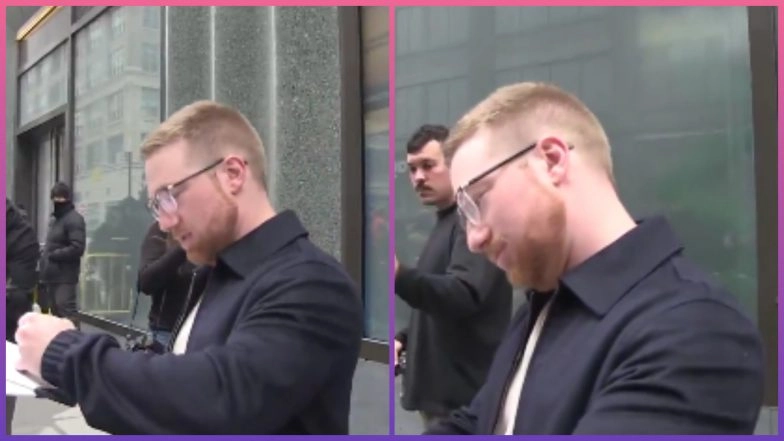 Michael Jordan Viral Video: Tyler Reddick Shuts Down Questions Regarding NBA Legend's Interaction With Son