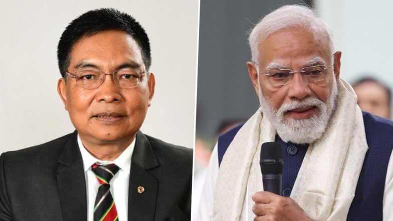 Vungzagin Valte Dies: Manipur BJP MLA Passes Away at 62; PM Narendra Modi Says He Will Be Remembered for Outstanding Service