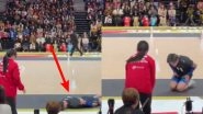 Japanese Volleyball Star Yuji Nishida's Dramatic Court-Side Apology Goes Viral After Serve Hits Female Judge (Watch Video)