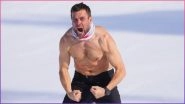 Viral Gold Medalist Celebration Video: Shirtless Benjamin Karl Celebrates in Snow At 2026 Winter Olympics