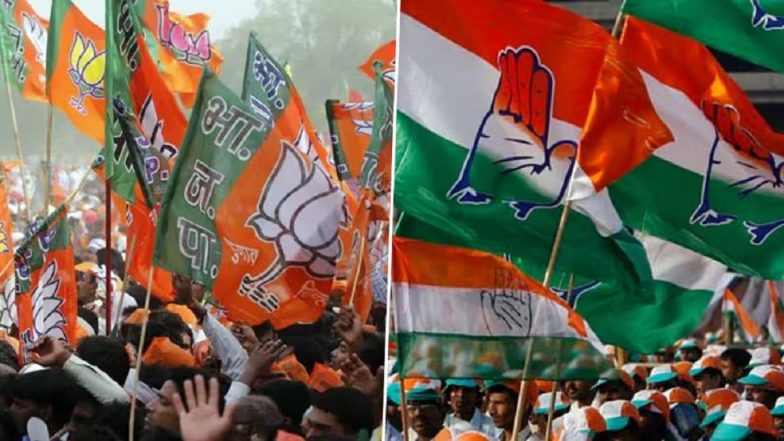 Pune: Stone Pelting Reported During Clash Between BJP and Congress Over Harshwardhan Sapkal's Remarks on Chhatrapati Shivaji Maharaj and Tipu Sultan