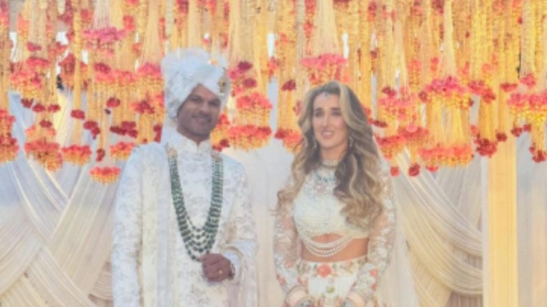 Shikhar Dhawan Marries Long-time Partner Sophie Shine, Yuzvendra Chahal Attends Private Ceremony