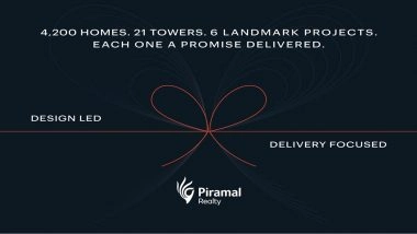 Piramal Realty Unveils Its New Brand Campaign Emphasising Design Excellence and Delivery Commitment