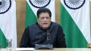 &lsquo;India-US Trade Deal Details Finalized Soon&rsquo;: Commerce Minister Piyush Goyal Confirms US Reciprocal Tariff Reduction, Joint Statement Expected (Watch Video)