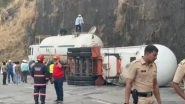 Mumbai-Pune Expressway Traffic Jam Update: Maharashtra State Roadways Cancels 139 Bus Trips After Gas Tanker Overturns in Khandala Ghat
