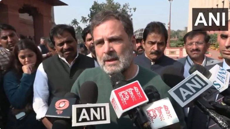 Parliament Budget Session 2026: Rahul Gandhi Says Lok Sabha Speaker ‘Committed’ to Allow Him to Speak, Kiren Rijiju Hits Back (Watch Video)