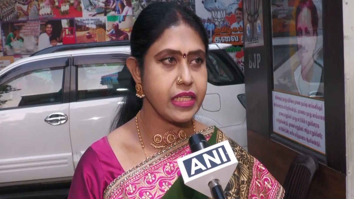 Gency Dmk Agency News | Vijayadharani Slams DMK Over Nainar Nagenthran’s Remarks ...