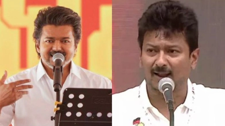 Tamil Nadu Assembly Elections 2026: Vijay Calls Upcoming Polls 'TVK Vs DMK' Battle; Udhayanidhi Stalin Pitches MK Stalin as National Leader as Politics Heat Up in State