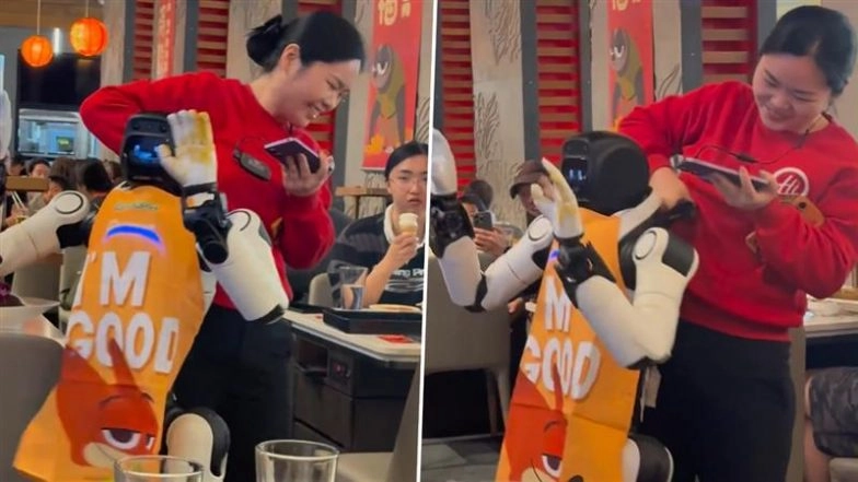 Vídeo viral do robô: robô dançante bagunça o restaurante Haidilao Hotpot na Califórnia e faz pratos voarem