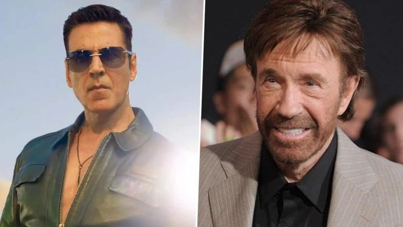 Chuck Norris Dies: Akshay Kumar Pays Emotional Tribute to Hollywood Martial Arts Legend, Says ‘Grateful for the Inspiration’ (View Post)
