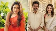 Amid Vijay-Trisha Krishnan Affair Rumours, Aarti Ravi, Ravi Mohan’s Estranged Wife Questions Selective Outrage (View Post) Amid Vijay-Trisha Krishnan Affair Rumours, Aarti Ravi, Ravi Mohan’s Estranged Wife Questions Selective Outrage (View Post)