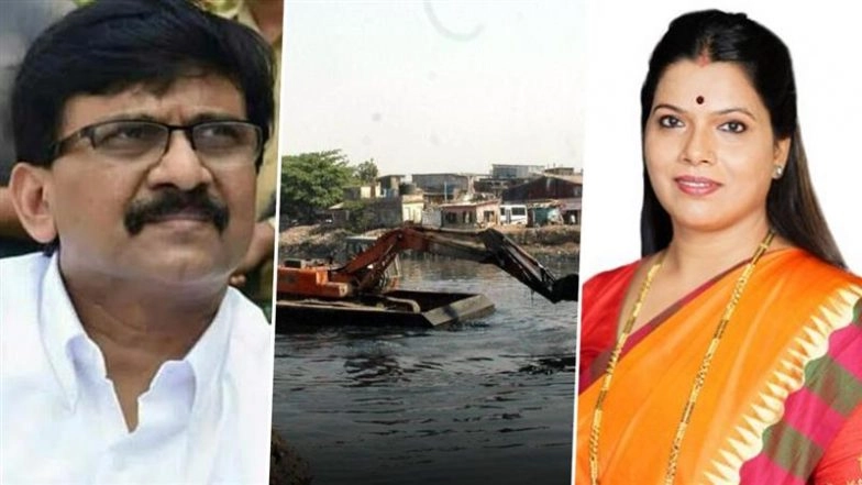 Mithi River &lsquo;Natural Gas&rsquo; Controversy: Sanjay Raut Mocks BJP Amid LPG Shortage Crisis, Mumbai Mayor Ritu Tawde Hits Back