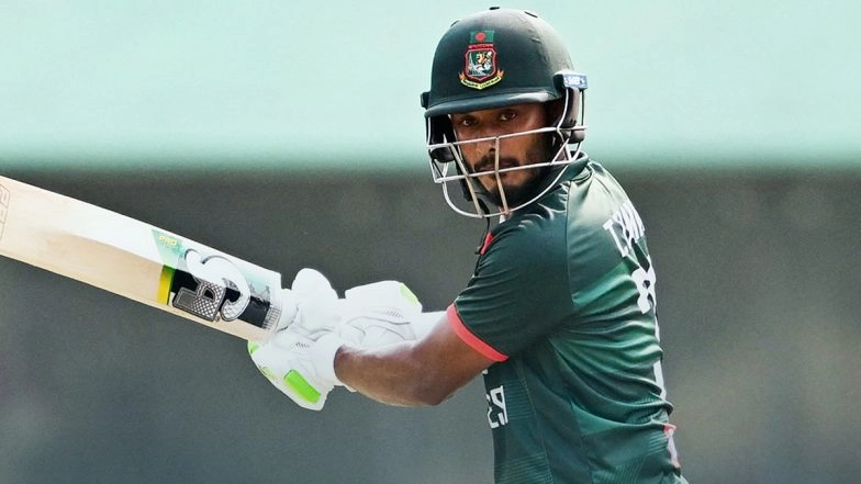 Tanzid Hasan Scores Century During PAK vs BAN 3rd ODI 2026