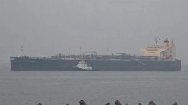 Pyxis Pioneer Arrives in India: US Ship Carrying LPG Reaches Mangalore Port Amid West Asia Crisis (Watch Video)