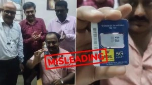 Did BSNL Launch 5G Network With New SIM Cards Across India? Old Video Going Viral Again With Misleading Claims.