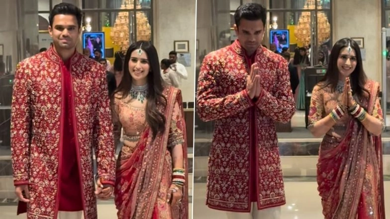 Arjun Tendulkar-Saaniya Chandhok Wedding: SRK-Gauri, Aamir Khan, Abhishek-Aishwarya, Ambanis, Asha Bhosle and Cricket Stars Attend Festivities (View Post)