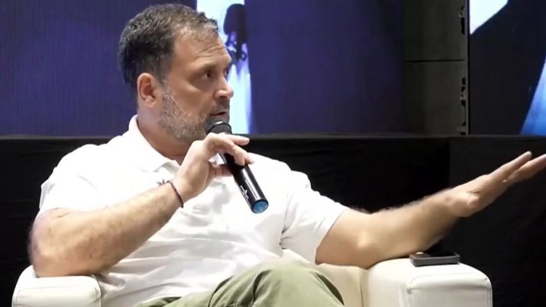 Rahul Gandhi Says India Can Compete With China on Electric Mobility if Given Right Policies (Watch Video)