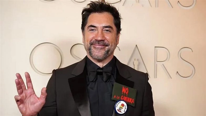 Oscars 2026: Javier Bardem Joins Priyanka Chopra on Stage To Call for ‘Free Palestine’ and an End to War (Watch Video)