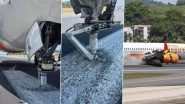Air India Express Flight IX938 Faces Nose Wheel Issue During Landing at Phuket Airport, Passengers Safely Deplaned (See Pics and Video)