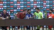 David Warner Calls Fellow Captains Shaheen Shah Afridi, Mohammad Rizwan and Marnus Labuschagne 'School Kids' During PSL 2026 PC (Watch Video)