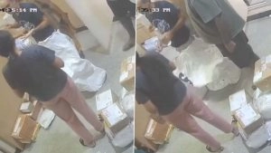 social-viral-Bengaluru Viral Stunt Sparks Panic: Family Tries to Send Elderly Man as ‘Human Parcel’ to Protest High Bus Fares, Police Register Case (Watch Video)