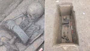 social-viral-Ancient Samnite Mystery: Children Buried With Bronze Warrior Belts Found in 2,500-Year-Old Cemetery in Italy