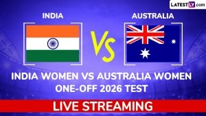 sports-India Women vs Australia Women Free Live Cricket Streaming Online, One-Off Test 2026 Day 1