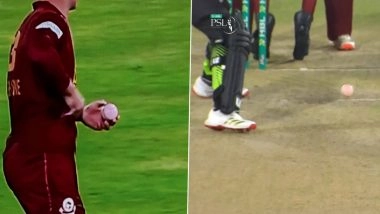 &lsquo;Pink Salwaar League&rsquo;, Netizens React as Hyderabad Kingsmen&rsquo;s Maroon Kit Stains Match Ball During PSL 2026 Opener