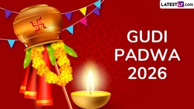 Gudi Padwa 2026 Wishes & Greetings: WhatsApp Stickers, Facebook Messages, HD Images To Celebrate Marathi New Year
