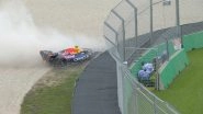 Max Verstappen Crash Video: Red Bull Driver Hits Barrier, Exits Australian GP F1 Qualifying Early