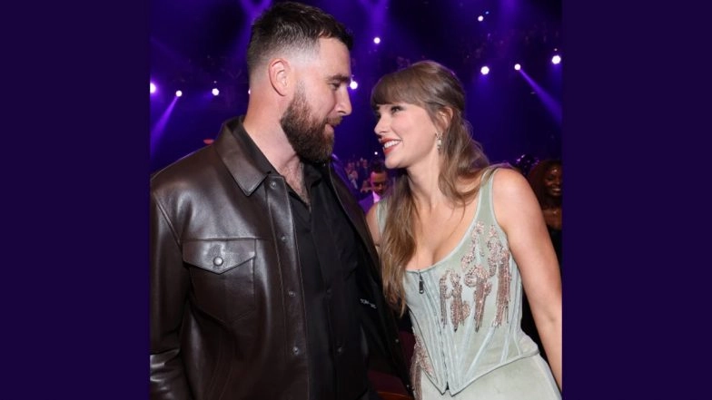 Taylor Swift and Fiance Travis Kelce Share Viral Kiss at 2026 iHeartRadio Music Awards As Singer Wins 7 Trophies (Watch Video)
