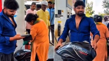 Man Detaches Bike Fuel Tank to Bypass Petrol Pump Rules Amid Shortage Rumours, Viral Video Surfaces