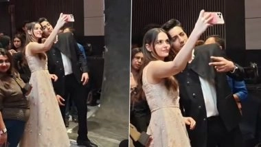 ‘Saiyaara’ Stars Ahaan Panday and Aneet Padda’s Selfie Moment at News18 Showsha Reel Awards 2026 Goes Viral (Watch Video)