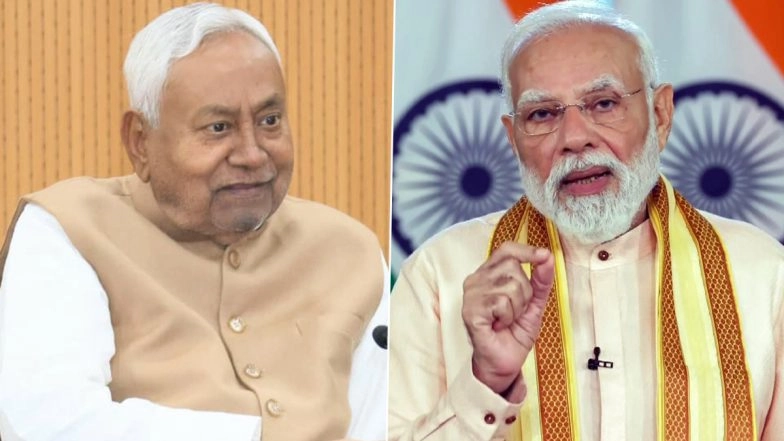 Bihar Diwas 2026: CM Nitish Kumar Thanks PM Narendra Modi on State’s 114th Foundation Day Message, Reiterates Development Commitment