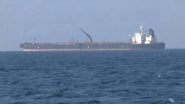 Russian Tanker &lsquo;MT Aqua Titan&rsquo; Laden With Oil Arrives in India; Docks off Mangaluru Coast (Watch Video)