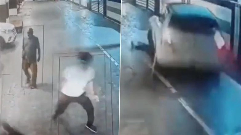 Indore Horror: Fight Over Use of Penthouse As Airbnb Turns Fatal as Man Rams Car Into Residents, Software Engineer Killed (Watch Video)