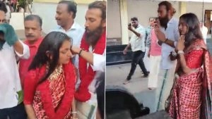 social-viral-Monalisa Bhosle Gets Married: Viral ‘Mahakumbh’ Girl Marries Boyfriend Farman Khan After Fleeing Forced Marriage
