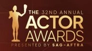 Actor Awards 2026 Live Streaming: When and Where To Watch, Top Nominees and Presenters List Actor Awards 2026 Live Streaming: When and Where To Watch, Top Nominees and Presenters List