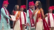 &lsquo;Beizzati Kar Ke Izzat Dene Ka Shukriya&rsquo;: Haridev Joshi University Student Protests Degree Distribution Policy During Convocation in Presence of Deputy CM Prem Chand Bairwa (Watch Videos)
