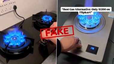 Is the Electric Flame Stove Real? Fact Check on Viral Video Amid LPG Gas Crisis